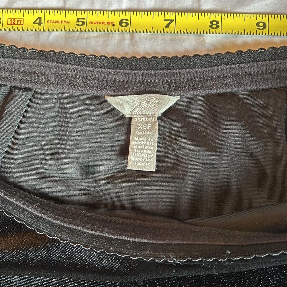 J. Jill XSP Stretch Velvet Skirt - Picture 5 of 11